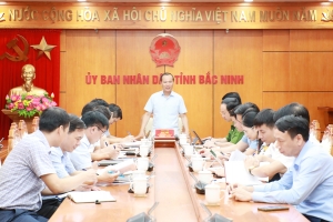 Bắc Ninh đẩy nhanh tiến độ rà soát, ban hành bộ chỉ số phục vụ chỉ đạo, điều hành của UBND tỉnh