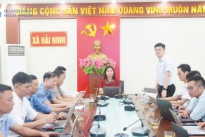 Xã Hải Ninh: Tập huấn ứng dụng AI cho cán bộ, công chức