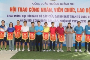 Hội thao công nhân, viên chức, lao động phường Quảng Phú