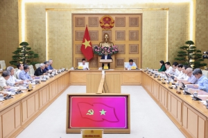 Thủ tướng Phạm Minh Chính làm việc với Hội đồng Tư vấn chính sách