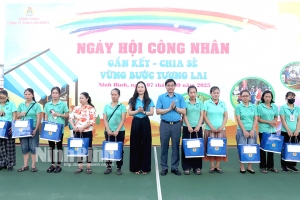 Vienergy Ninh Bình: Chăm lo đời sống công nhân từ “Ngày hội công nhân 2025”