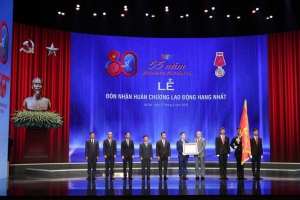 Tổng Bí thư Tô Lâm trao Huân chương Lao động hạng Nhất tặng Đài Truyền hình Việt Nam