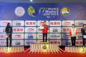 Vận động viên đoàn Bắc Ninh giành Huy chương Vàng Wushu thế giới