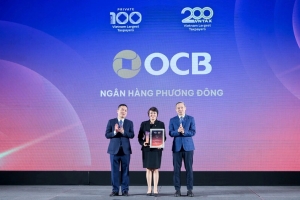 OCB góp mặt trong danh sách các doanh nghiệp đóng thuế lớn nhất Việt Nam