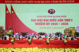 Ngày mai khai mạc Đại hội Đảng bộ trực thuộc Trung ương đầu tiên của cả nước tại Quảng Ngãi