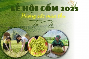 Tú Lệ rộn ràng Lễ hội Cốm – Hương sắc mùa thu