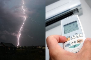 Sấm sét, giông bão: Tắt điều hòa thế nào để an toàn và bảo vệ thiết bị?
