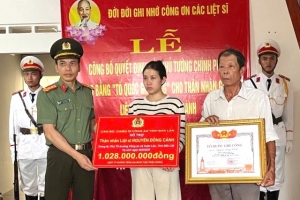 Đắk Lắk: Trao bằng “Tổ quốc ghi công” đối với liệt sĩ Nguyễn Đông Cánh