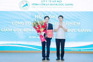 Hà Nội: Bổ nhiệm Giám đốc Bệnh viện Đa khoa Đức Giang