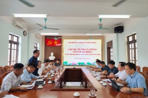 Xã Hùng Thắng triển khai phương án đưa nước sạch về nông thôn