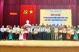 Phường Trường Vinh: Tuyên dương 10 tập thể, 29 cá nhân vì thành tích xuất sắc