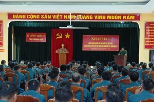 Bộ Chỉ huy quân sự tỉnh Thanh Hóa tập huấn chuyên sâu chức danh thôn đội trưởng