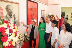Hải Phòng: Triển lãm tranh mỹ thuật “Sợi tóc - Sợi nghệ thuật”