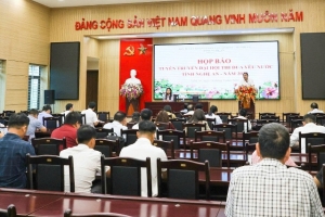Nghệ An tổ chức họp báo, chuẩn bị cho Đại hội thi đua yêu nước năm 2025