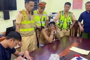 Công an Thanh Hóa tuần tra kiểm soát, bắt giữ đối tượng tàng trữ ma túy