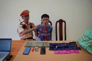 Công an Điện Biên bắt giữ đối tượng vận chuyển 4 bánh heroin và 6.000 viên ma túy tổng hợp