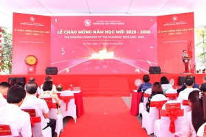 Vietcombank đồng hành cùng Trường Đại học Ngoại thương tại Lễ chào mừng năm học 2025-2026