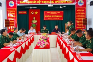 Tây Ninh: Khảo sát nắm tình hình an ninh, trật tự trên tuyến biên giới tỉnh
