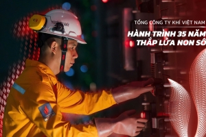 Những mốc son trong 35 năm hình thành và phát triển của PV GAS