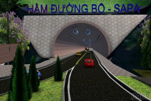 Sa Pa đề xuất xây hầm xuyên núi Hàm Rồng để giảm ùn tắc