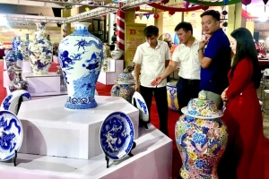 Hà Nội quảng bá sản phẩm OCOP, làng nghề tại triển lãm ở Mê Linh