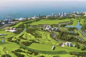 Hưng Yên đẩy nhanh tiến độ dự án sân golf Cồn Vành