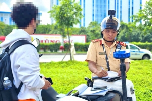 CSGT TP. HCM cảnh báo học sinh, sinh viên vi phạm giao thông ở mức đáng lo