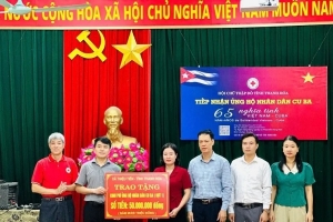 Thanh Hóa tiếp nhận hơn 2,87 tỷ đồng ủng hộ Nhân dân Cuba