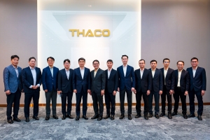 Lãnh đạo cấp cao Tập đoàn Kia thăm và làm việc tại THACO AUTO