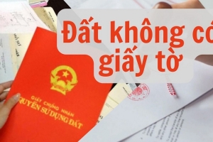 Quy định cấp Giấy chứng nhận lần đầu cho đất không có giấy tờ