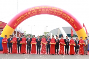 Ninh Bình: Khánh thành cầu Chà Là – Biểu tượng mới của đô thị văn minh, hiện đại