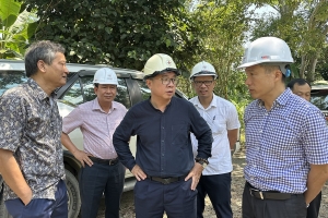 Tổng giám đốc EVNNPT đôn đốc tiến độ Dự án đường dây 220kV Than Uyên – Lào Cai