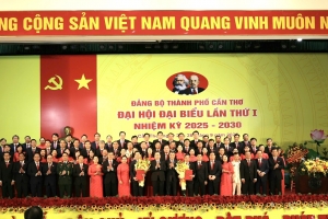 Ông Lê Quang Tùng giữ chức Bí thư Thành ủy Cần Thơ, nhiệm kỳ 2025 - 2030