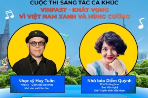 VinFast chuẩn bị vinh danh ca khúc xuất sắc nhất cuộc thi “Khát vọng vì Việt Nam Xanh và Hùng cường”
