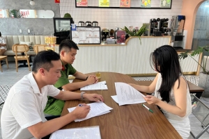 Hưng Yên: Phát hiện chủ cửa hàng sử dụng hình ảnh bản đồ Việt Nam không đúng