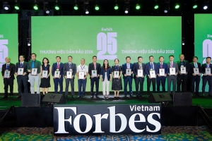 FPT - Thương hiệu công nghệ thông tin duy nhất được vinh danh Top 25 của Forbes Việt Nam