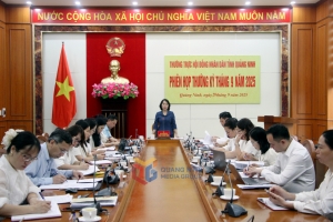 Thường trực HĐND tỉnh Quảng Ninh họp phiên thường kỳ tháng 9