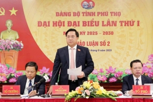 Hậu hợp nhất 3 tỉnh, các nhóm thảo luận tại phiên trù bị Đại hội Đảng bộ Phú Thọ