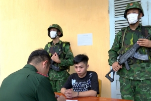 Bộ đội Biên phòng Tây Ninh bắt gữ đối tượng truy nã thông qua tiếp nhận công dân từ Campuchia