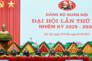 Kiên định đường lối quân sự, quốc phòng của Đảng, xây dựng Quân đội vững mạnh toàn diện