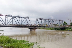 Bắc Ninh: Phát lệnh báo động số I trên sông Thương