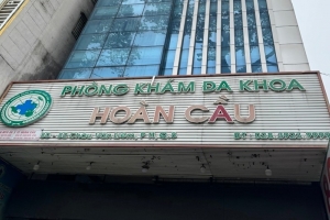 Phòng khám đa khoa Hoàn Cầu bị tước giấy phép hoạt động 3 tháng