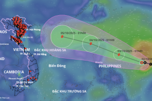 Tiếp tục hình thành cơn bão mới, hướng vào Biển Đông