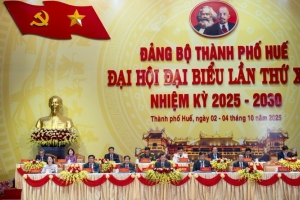400 đại biểu tham dự họp phiên trù bị Đại hội Đảng bộ Thành phố Huế
