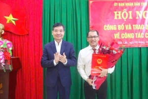 Đắk Lắk: Bổ nhiệm ông Trần Tiến Đông giữ chức vụ Giám đốc Ban quản lý dự án