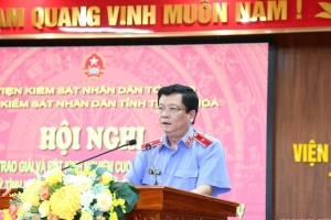 Viện Kiểm sát Nhân dân tỉnh Thanh Hóa tổng kết, trao giải các cuộc thi nghiệp vụ
