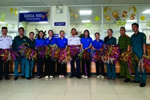 Lan tỏa yêu thương, tiếp sức cho bệnh nhi tại Bệnh viện Vũng Tàu
