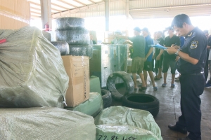 Triệt phá đường dây buôn lậu lợi dụng hoạt động nhập khẩu hàng gia công tại Cửa khẩu Bắc Luân 2