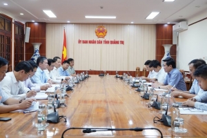 Đoàn công tác của Bộ Xây dựng làm việc với Quảng Trị về phát triển nhà ở xã hội