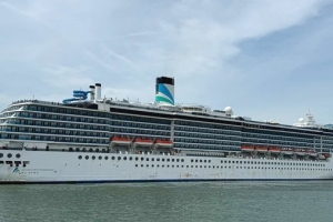 Thương hiệu tàu biển Adora Cruise lớn nhất Trung Quốc đưa gần 2.500 du khách đến Đà Nẵng